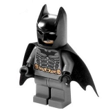 LEGO bat024 Batman, Dark Bluish Gray Suit with Black Mask